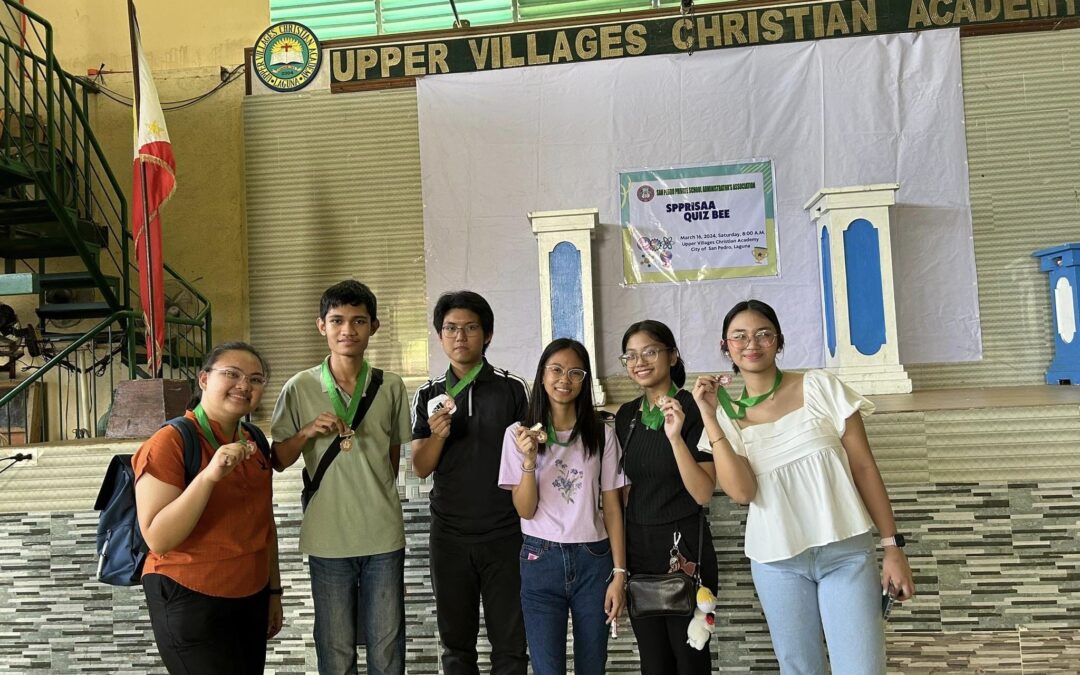 All 3 Departments takes the gold in the SPPRISAA Academic Quiz Bee