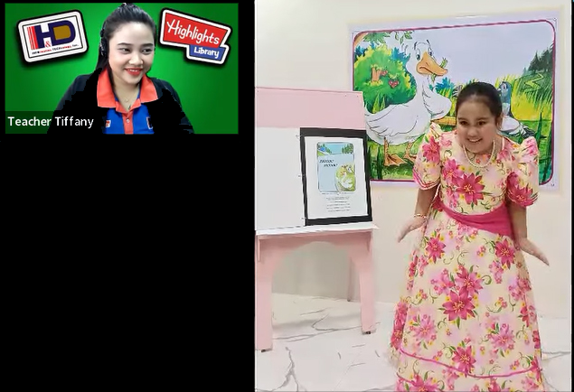 Primary pupil receives the Gold Award in H&D Inter School Storytelling Contest!
