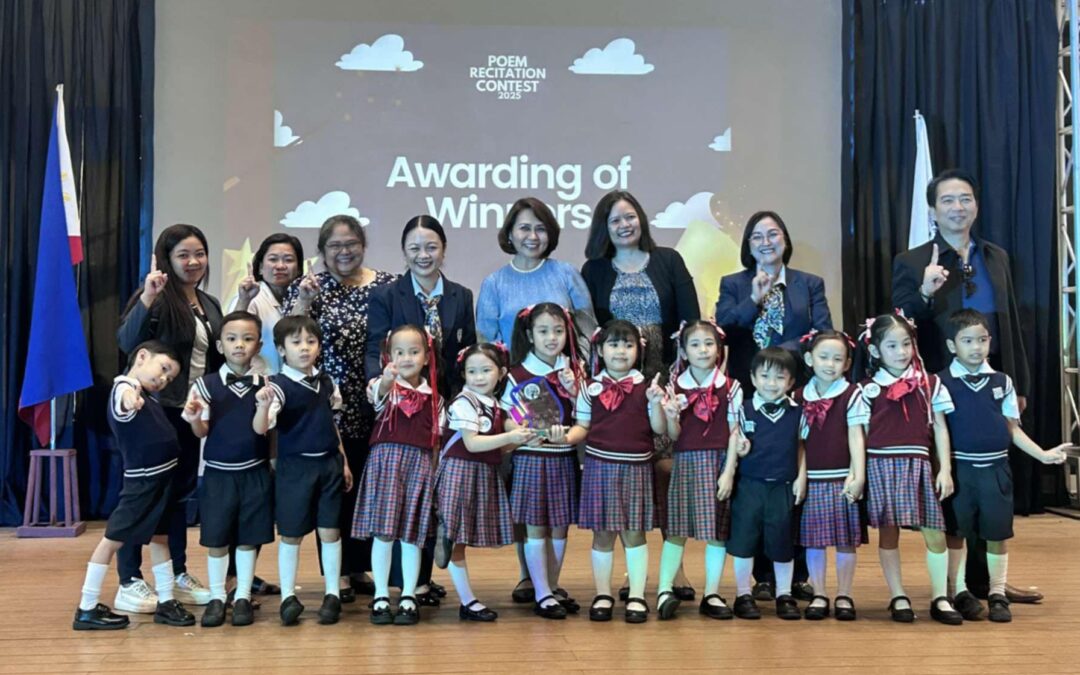 3-Peat win for the Pre-Elementary Dept. in Poem Recitation