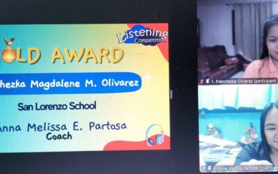 Intermediate student gains gold in HLL Interschool Listening Competition 2025