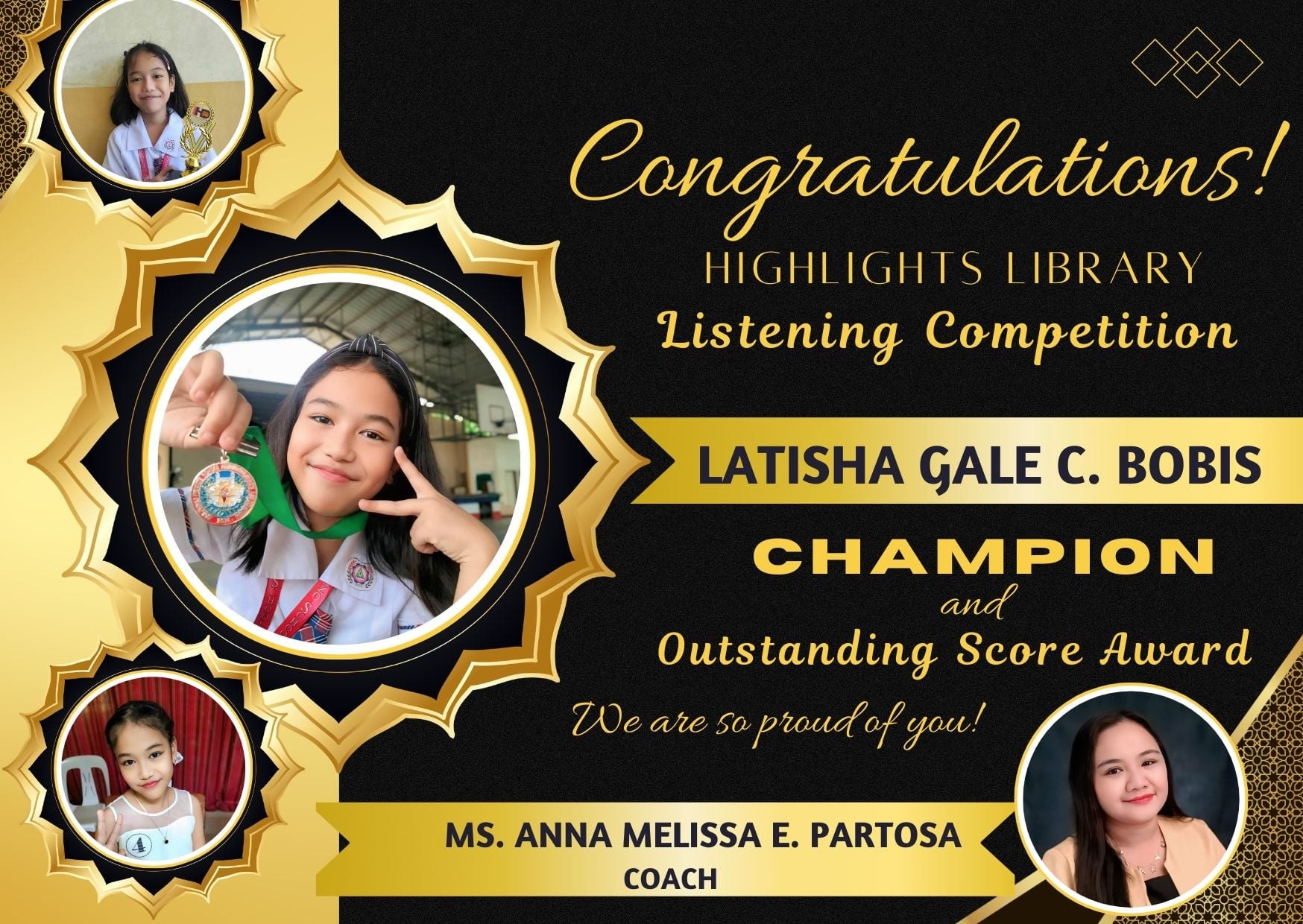 Listening Champ